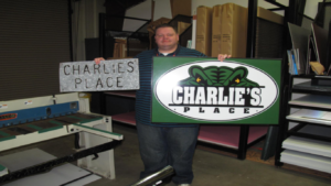 making signs
